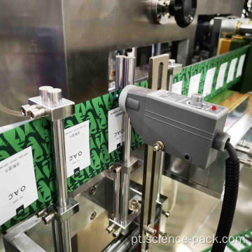 Máquina automática de selagem dobrável para lenços umedecidos para lenços umedecidos